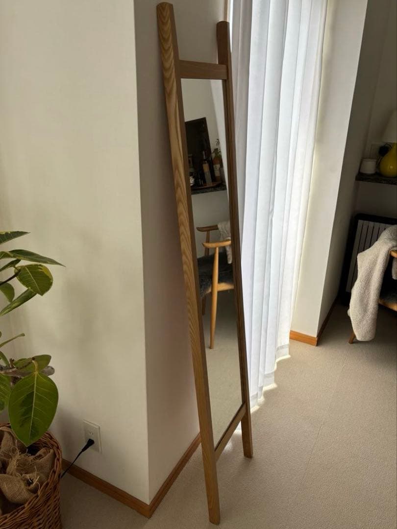 【IDEE】SLEIGH MIRROR Natural