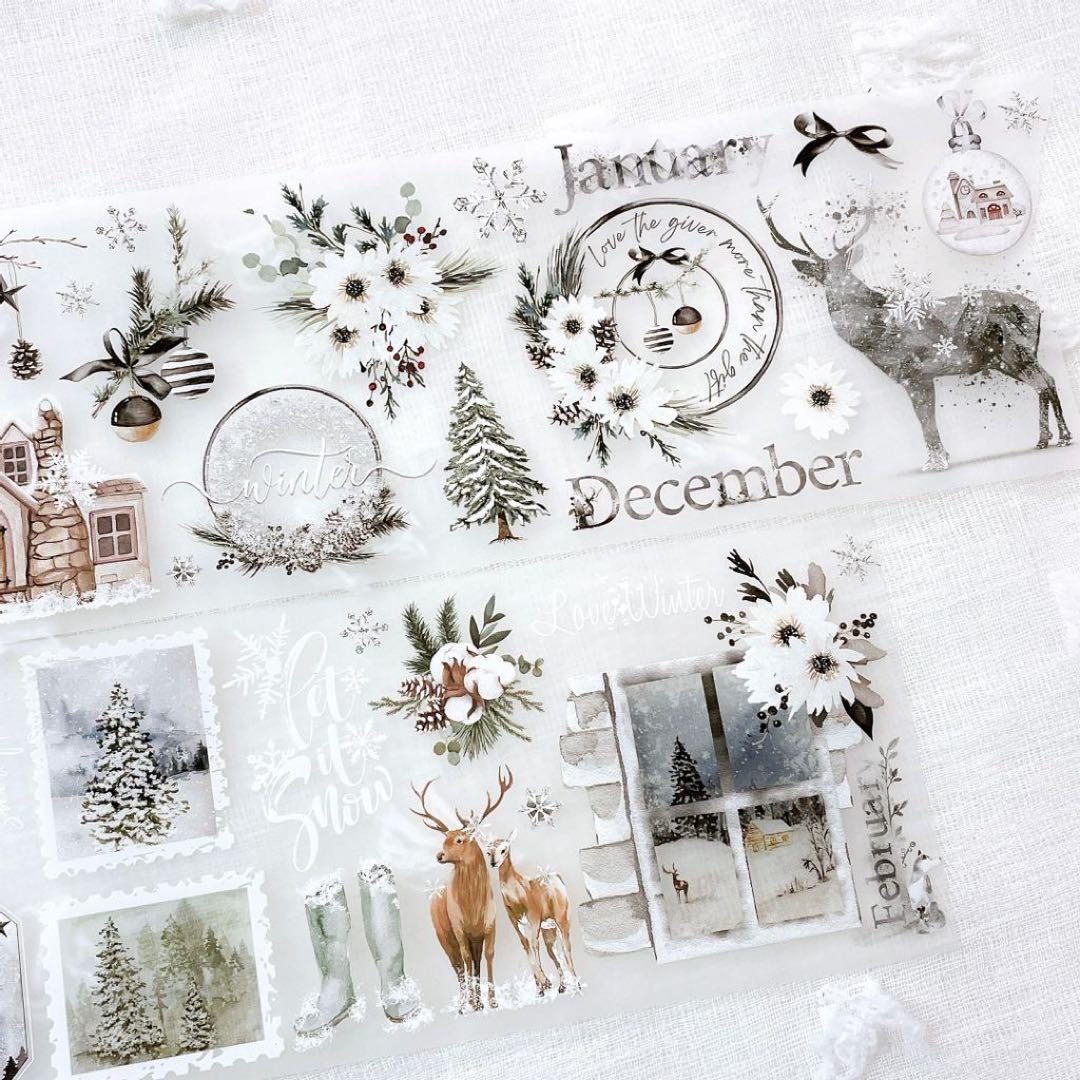 ⭐️SALE⭐️Journal pages 海外マスキングテープ　マステ【1063】