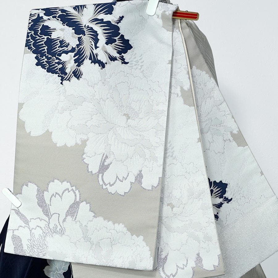 専用　ご予約　振袖フルセット　オーダー仕立て　紺色　ネイビー　刺繍　金彩加工