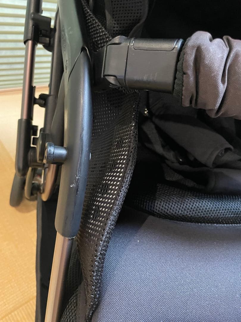 アップリカ　Aprica　最上級　オプティアクションプレミアム　レザーハンドル