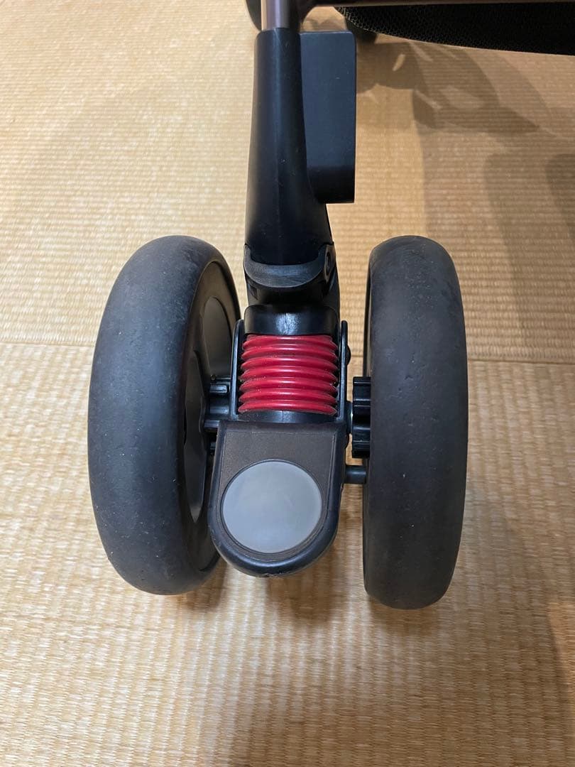 アップリカ　Aprica　最上級　オプティアクションプレミアム　レザーハンドル