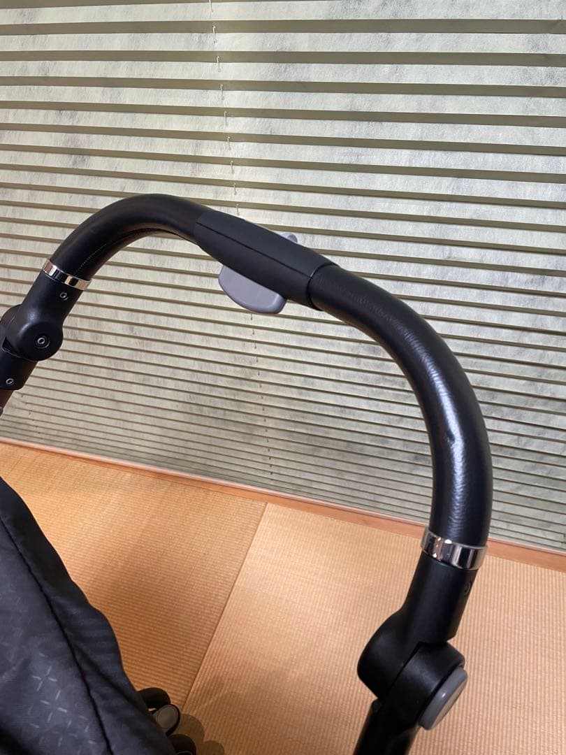 アップリカ　Aprica　最上級　オプティアクションプレミアム　レザーハンドル