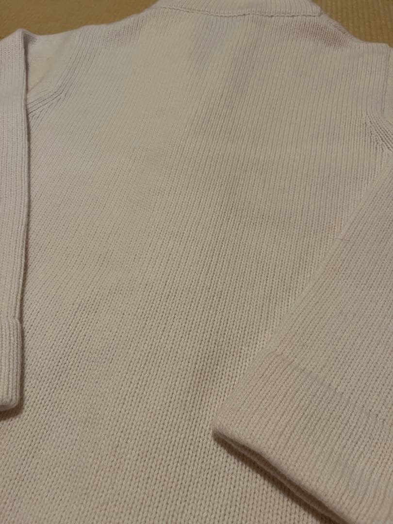 新品 HYDROGEN O カーディガン ホワイト S