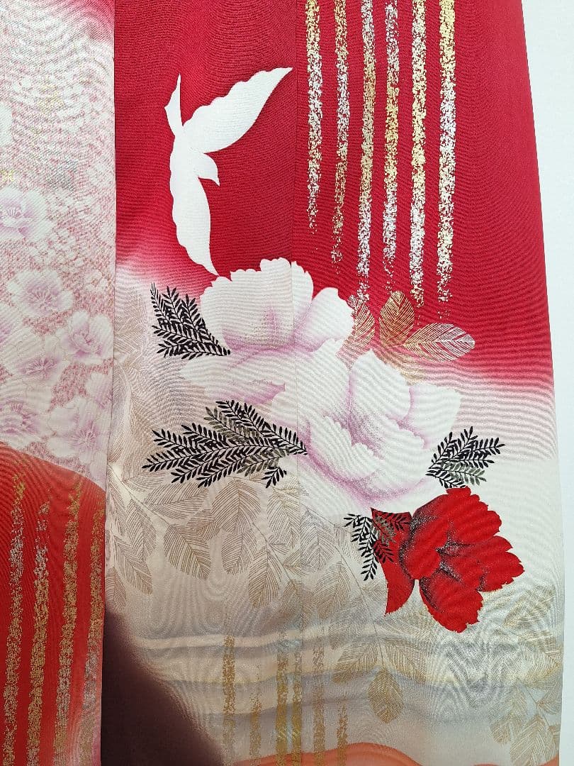 着物リメイクワンピース3681