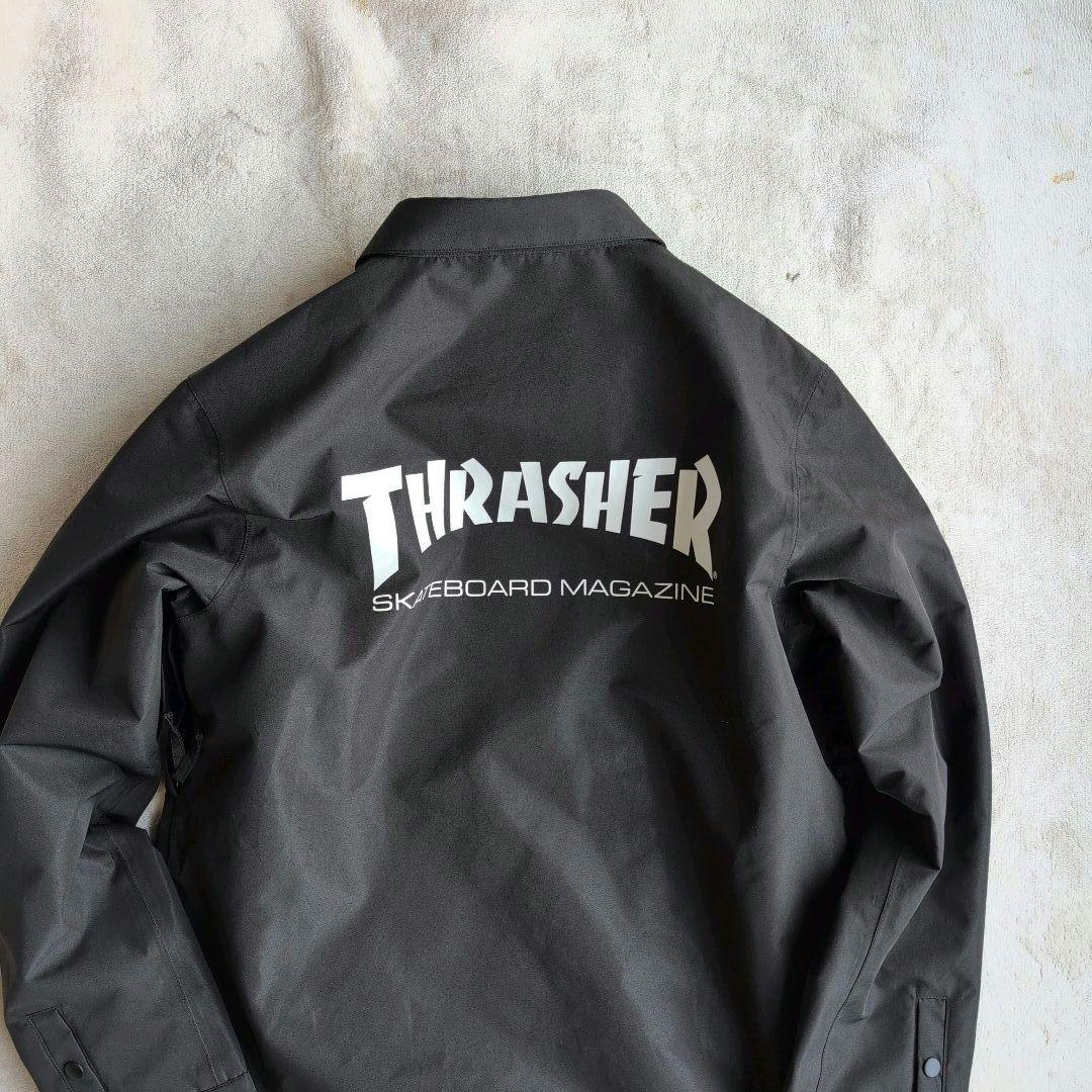 AA HARDWEAR×スラッシャー スノーボードジャケット ブラック XL