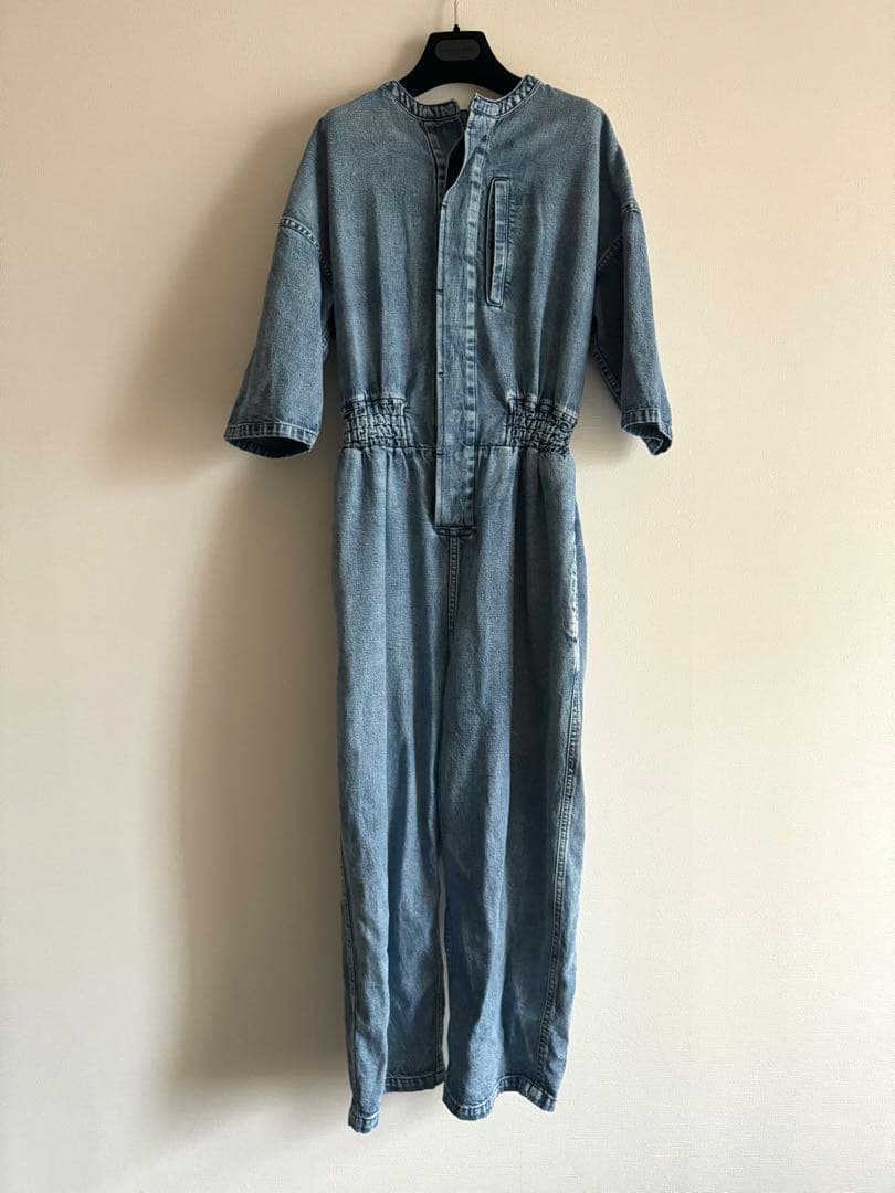 サードマガジン　third magazine 10ozデニムオールインワン