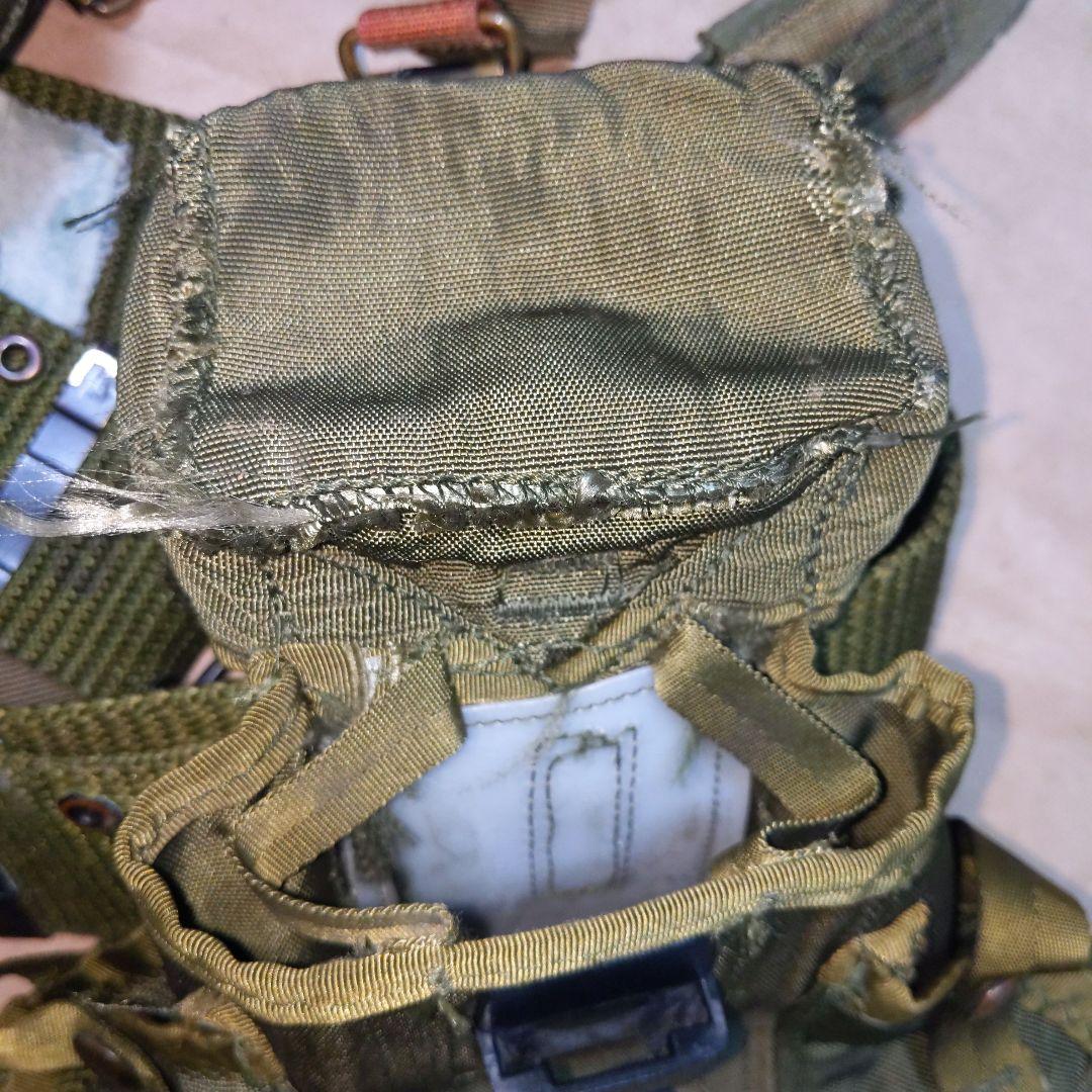 アメリカ軍 ALICE装備LC-1 ベルト/サスペンダー/ポーチ 実物放出中古品