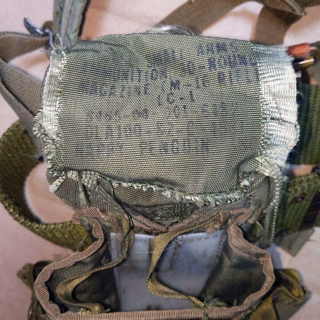 アメリカ軍 ALICE装備LC-1 ベルト/サスペンダー/ポーチ 実物放出中古品
