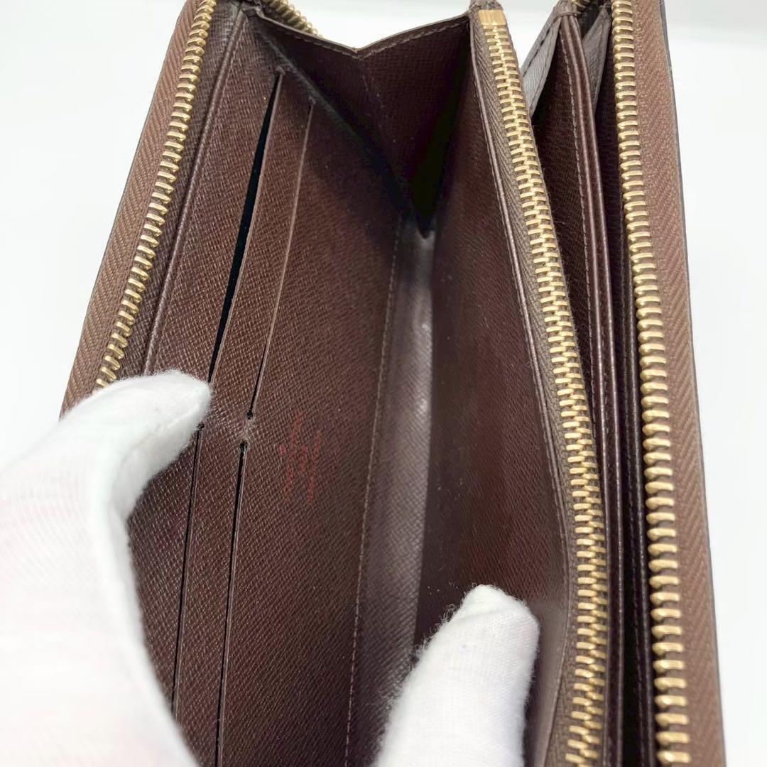 【値段交渉可能】ルイヴィトン　ジッピー・ウォレット ダミエ ブラウン