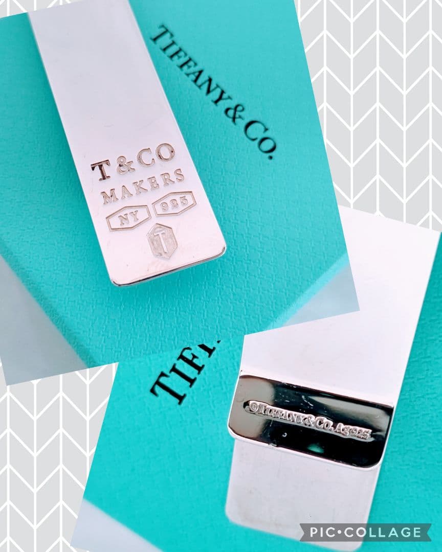 【美品】TIFFANY & Co./1837メイカーズ ナロー マネークリップ