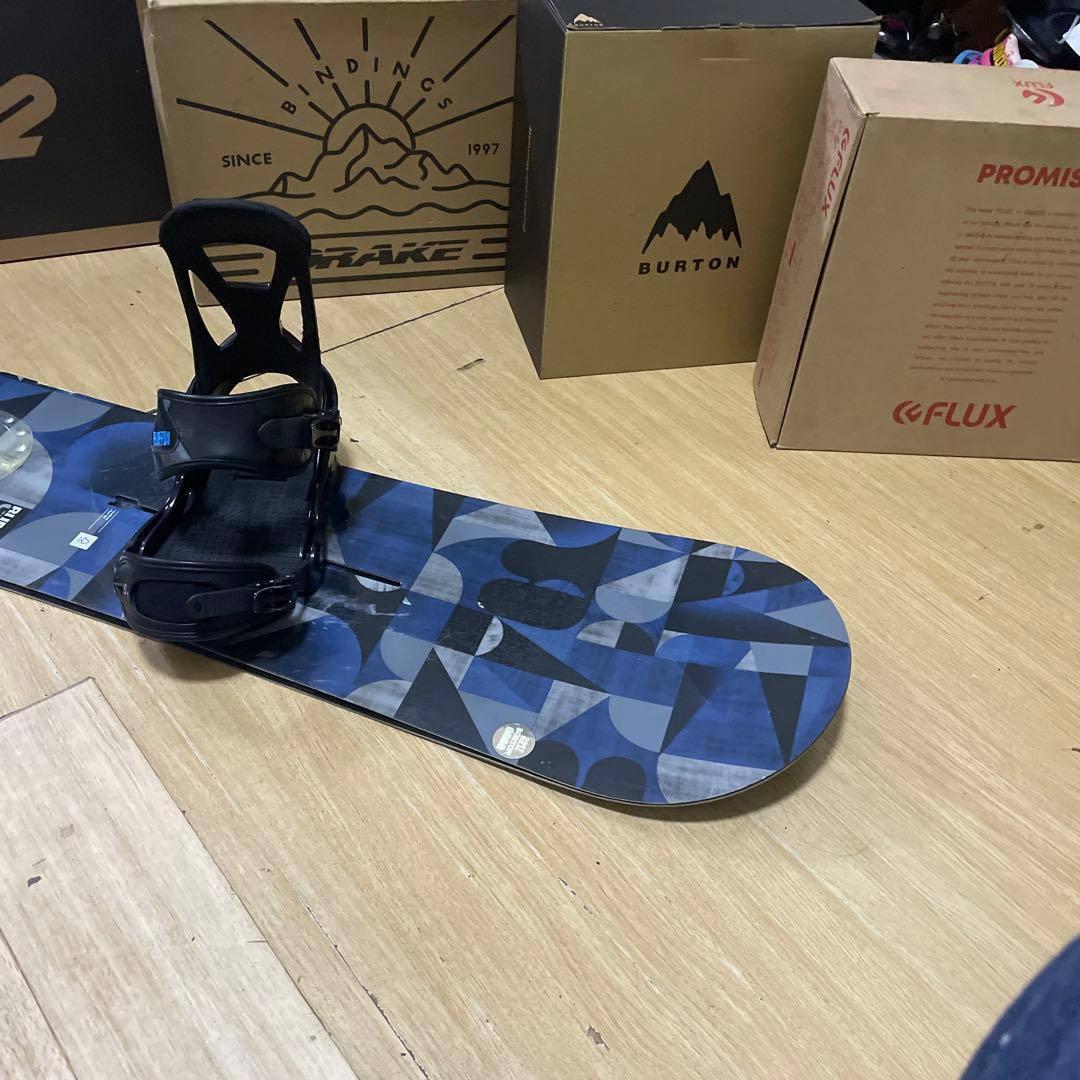 BURTON　フリースタイル　バートン　スノーボードセット　バインディング付