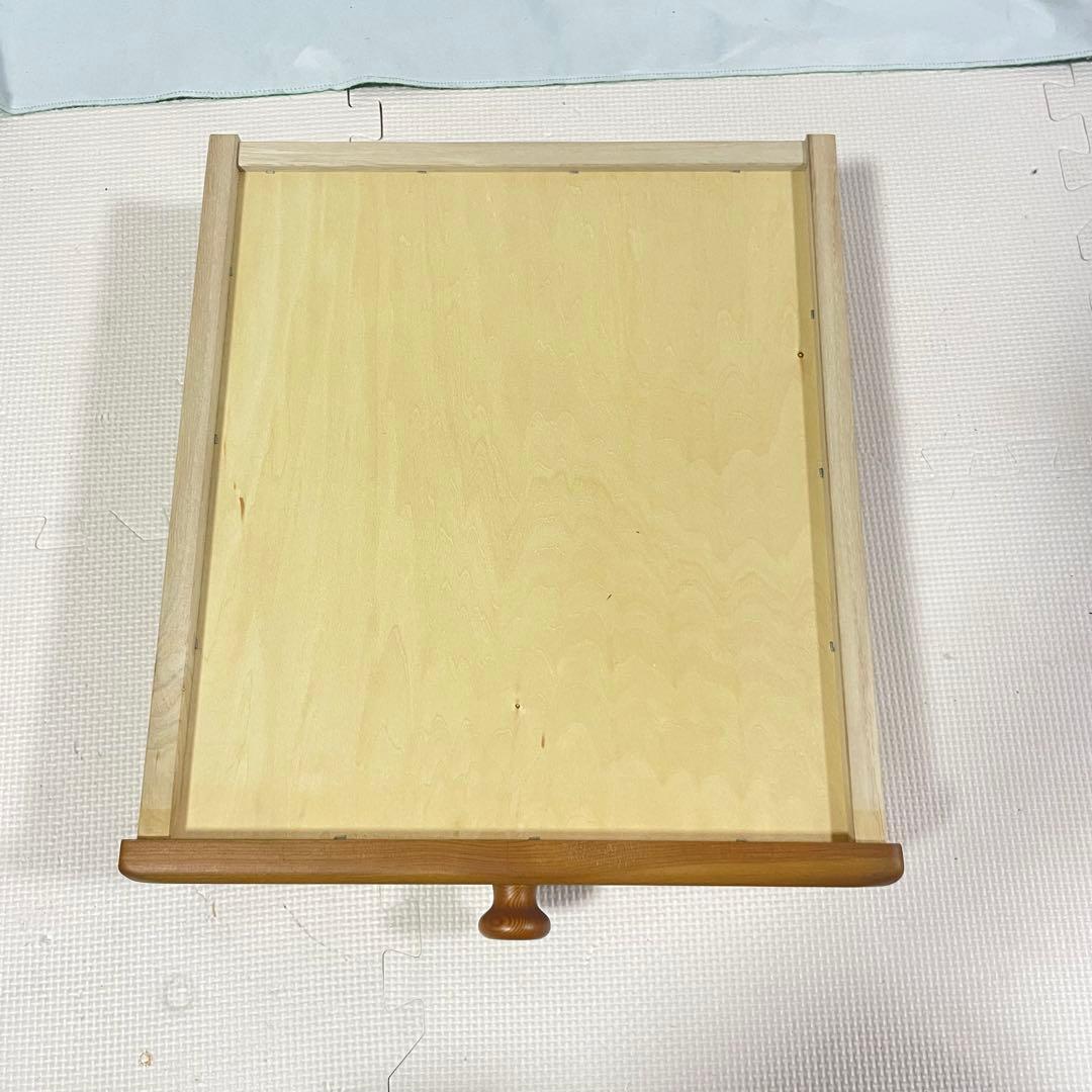 ◯PROVENCE プロヴァンス 木製サイドテーブル 引き出し付き