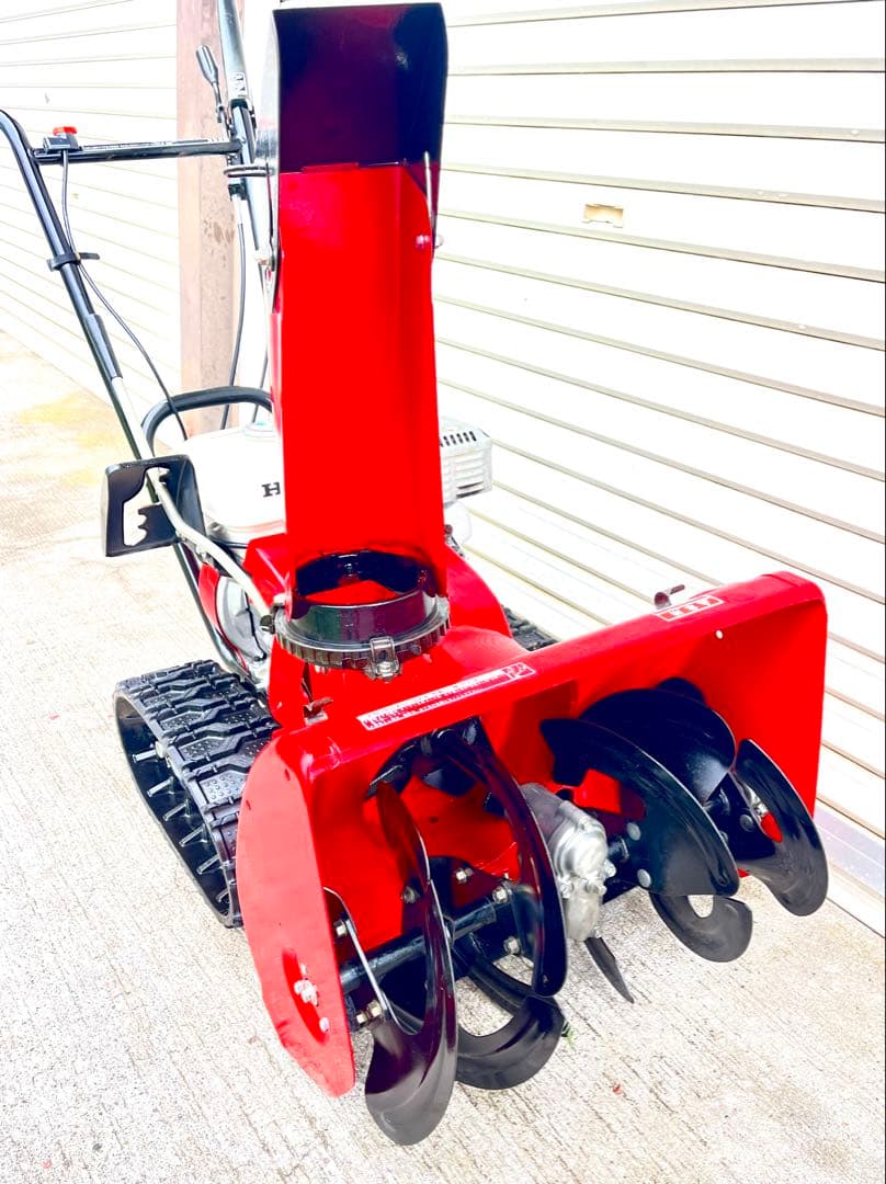 ホンダ　除雪機　雪丸HS555 簡易整備品　使用少なめ　長野県東御市発