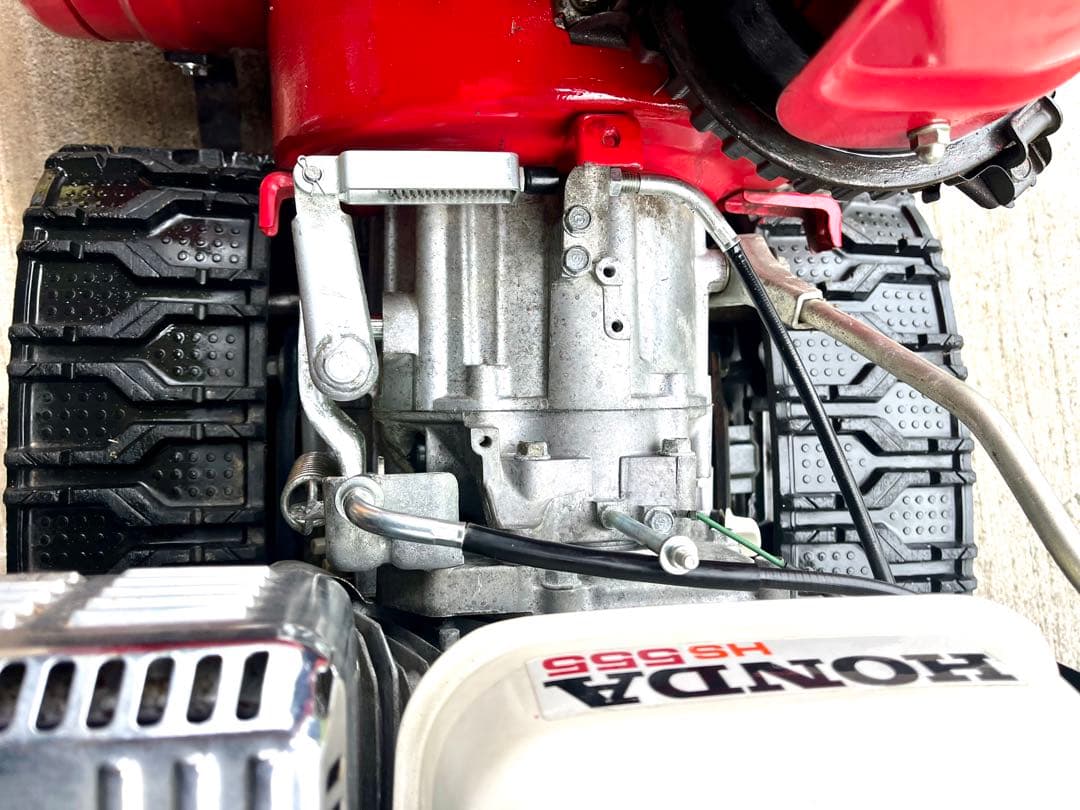 ホンダ　除雪機　雪丸HS555 簡易整備品　使用少なめ　長野県東御市発