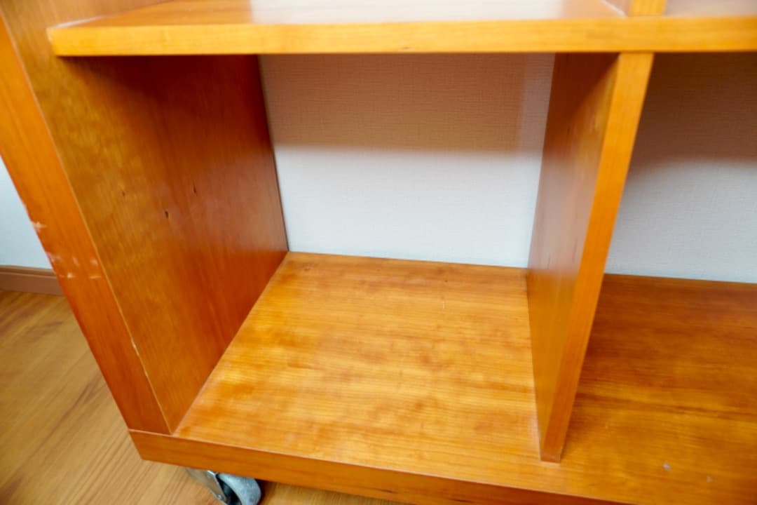 コンランショップ シェルフ rolly shelving 北欧 チェリー材