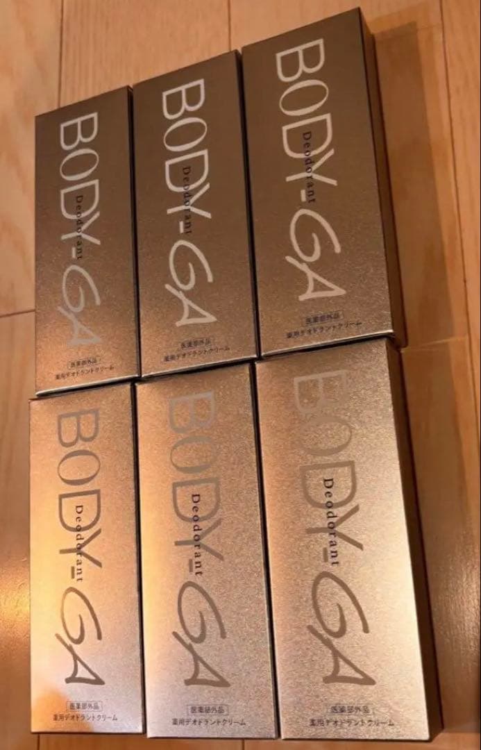 送料込★新品未開封★BODY-GAボディーガ★デオドラントクリーム★6個セット