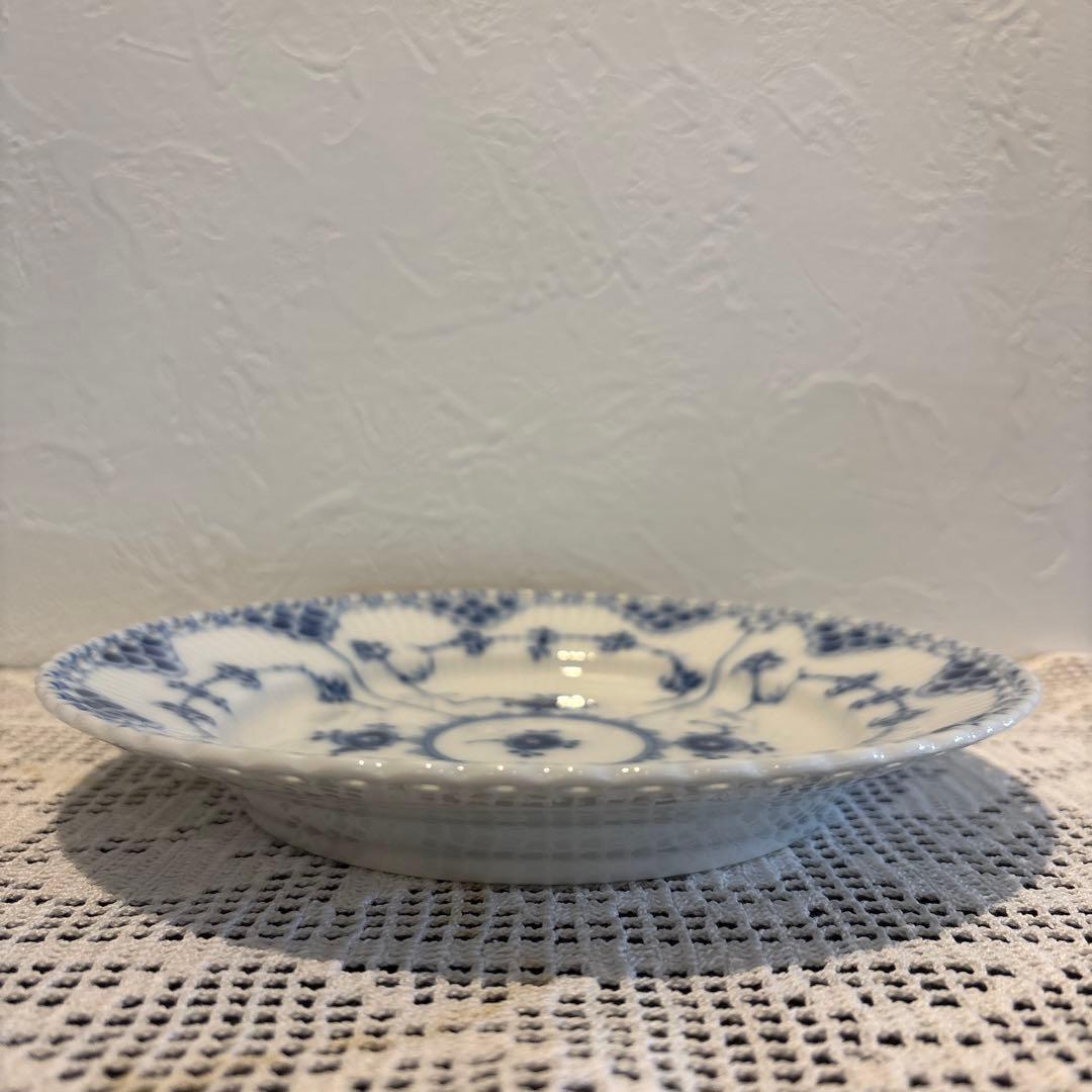 Seo　ロイヤルコペンハーゲン　ブルーフルーテッド フルレース 3枚セット