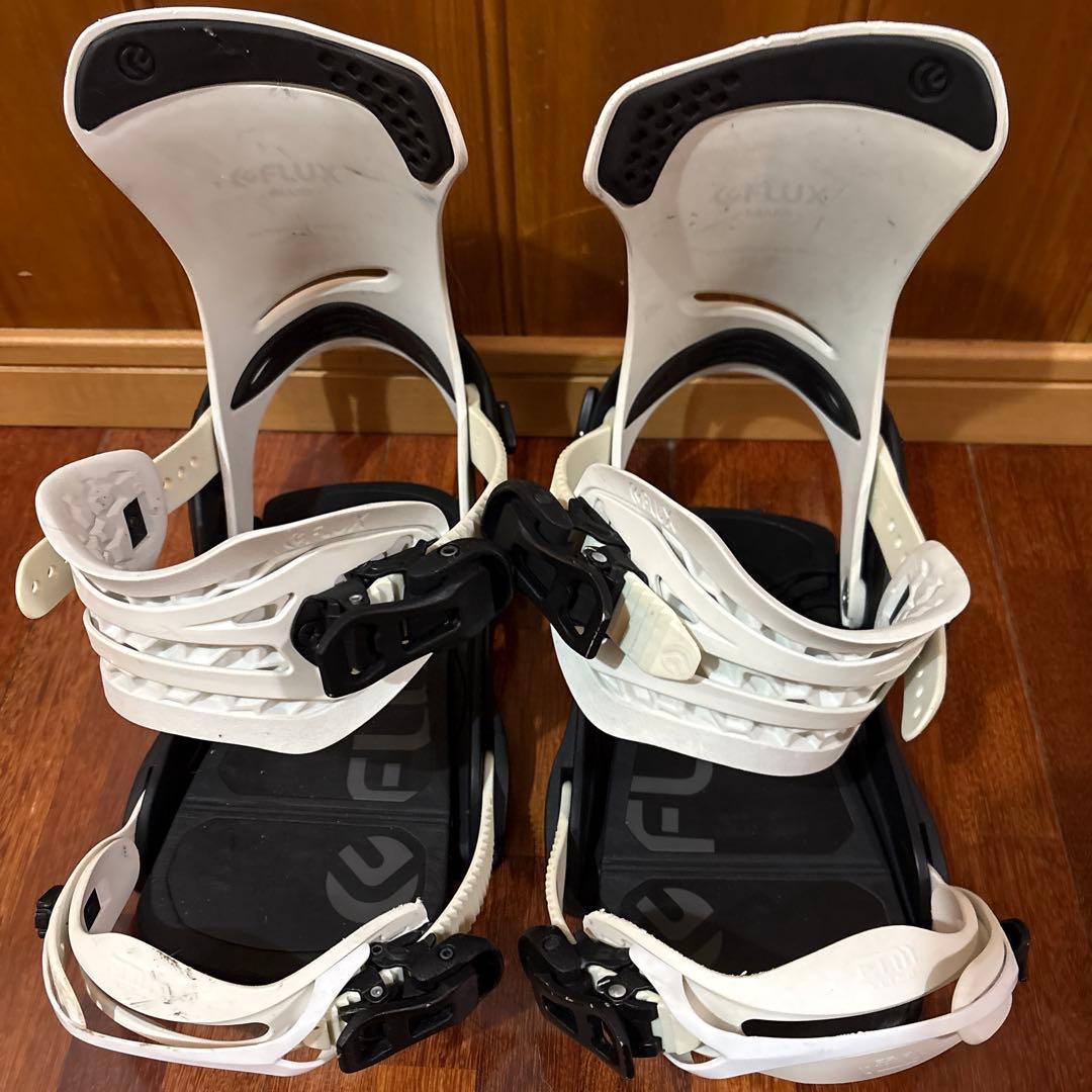 FLUX DSスノーボードビンディング ホワイト