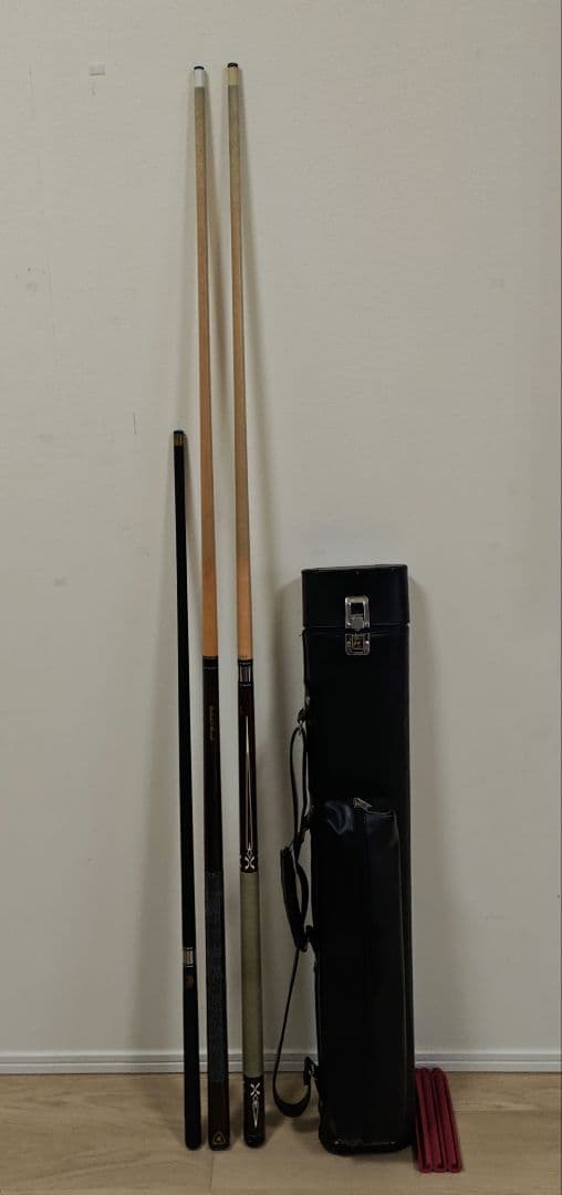 ビリヤードキューセット AdamBCJ BreakCue JampCue ケース