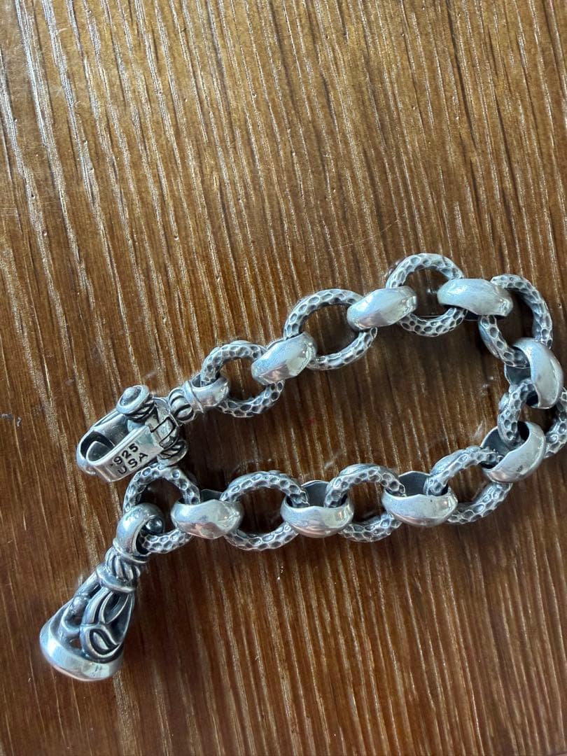 【値下げ】シルバーブレスレット　ロンワンズ風925