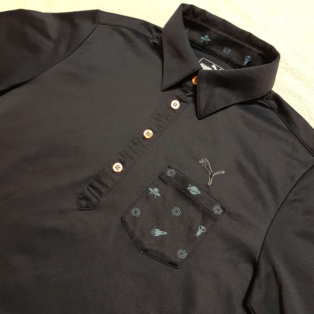 プーマ ゴルフウェア 長袖ポロシャツ Mサイズ