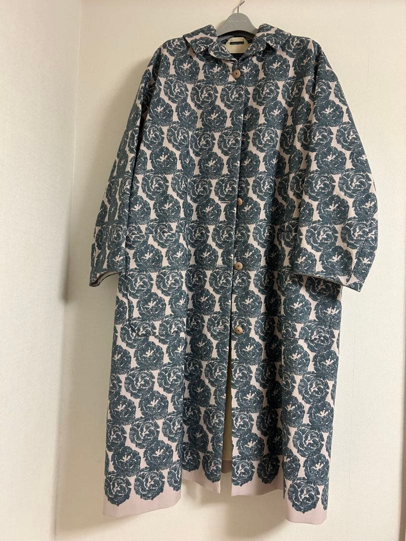 mina perhonen ミナペルホネン flair 刺繍 コート