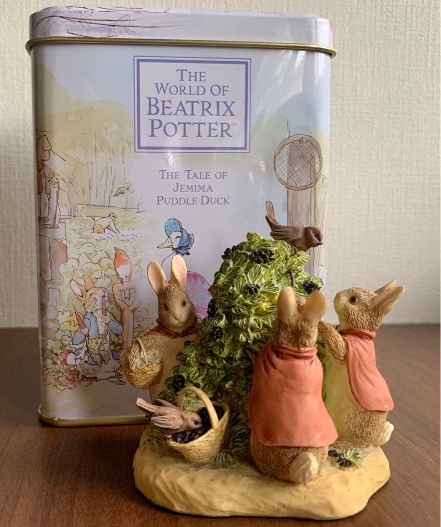 フロプシーモプシーカトンテール フィギュリン ピーターラビット 置物