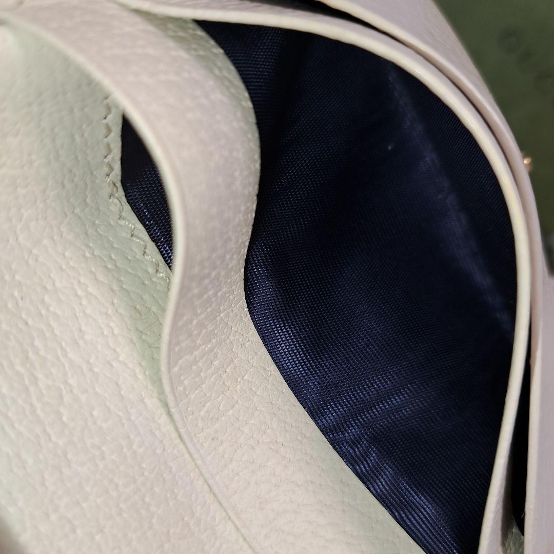 ✨️超美品✨️GUCCI 折財布　マーモントインターロッキング 白　箱.保存袋付