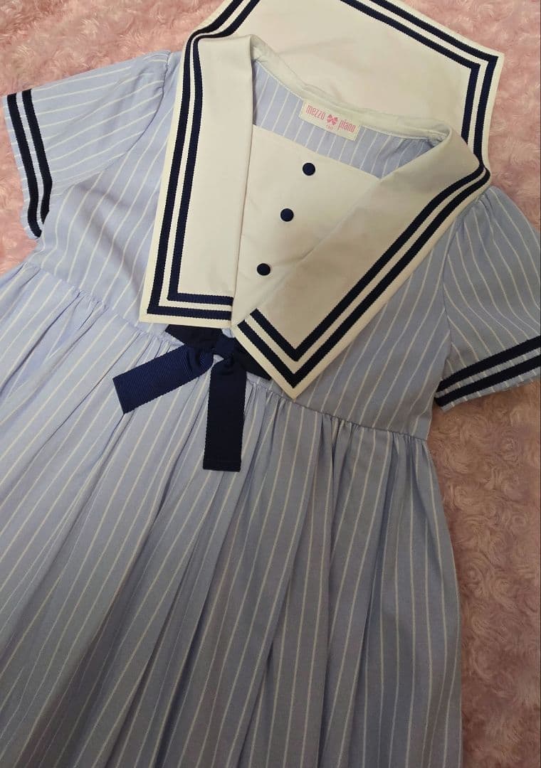 メゾピアノ　セーラーワンピース