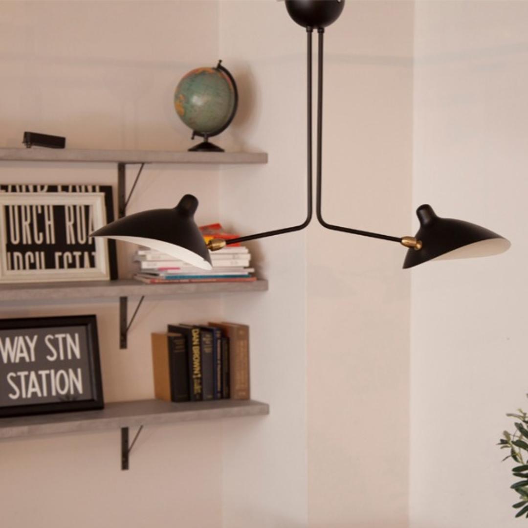 セルジュ・ムーユ ペンダントライト 天井照明 照明 StP2 黒