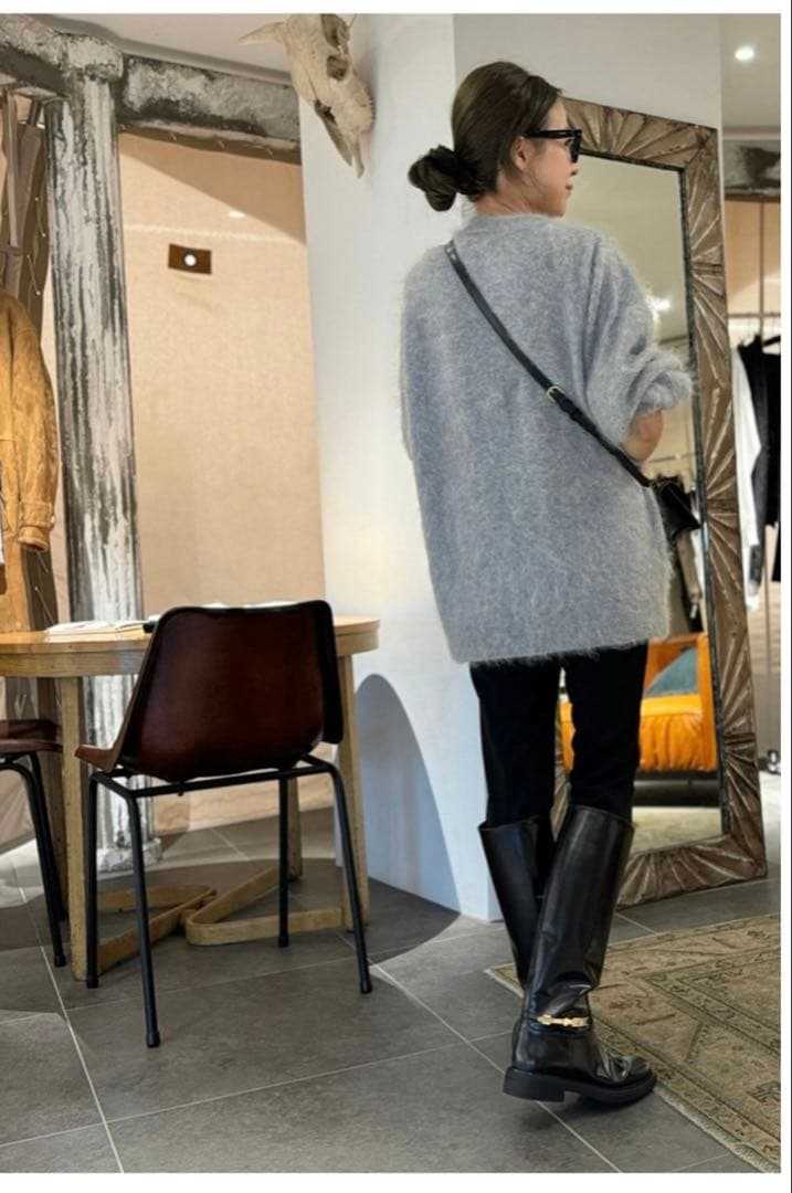 トップス L'Appartement FUR CASHMERE PULLOVER