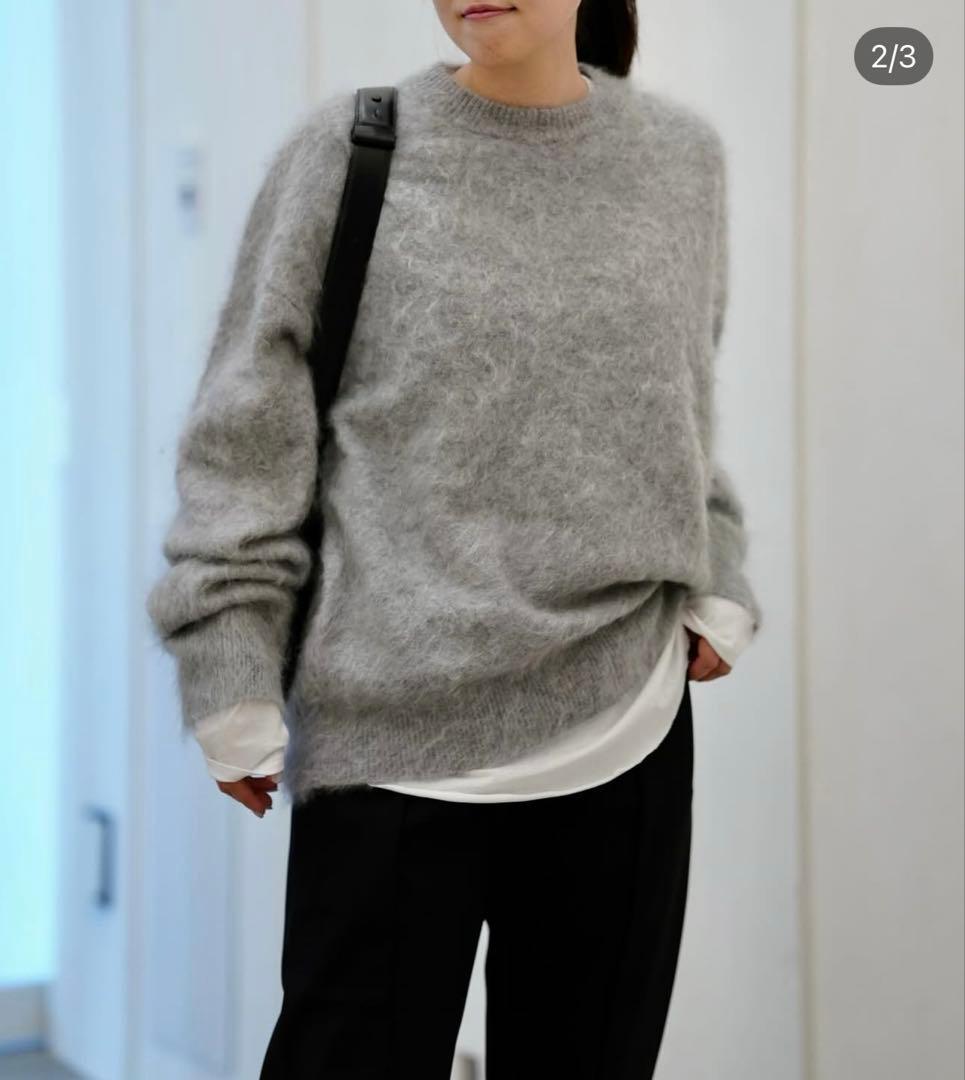 トップス L'Appartement FUR CASHMERE PULLOVER