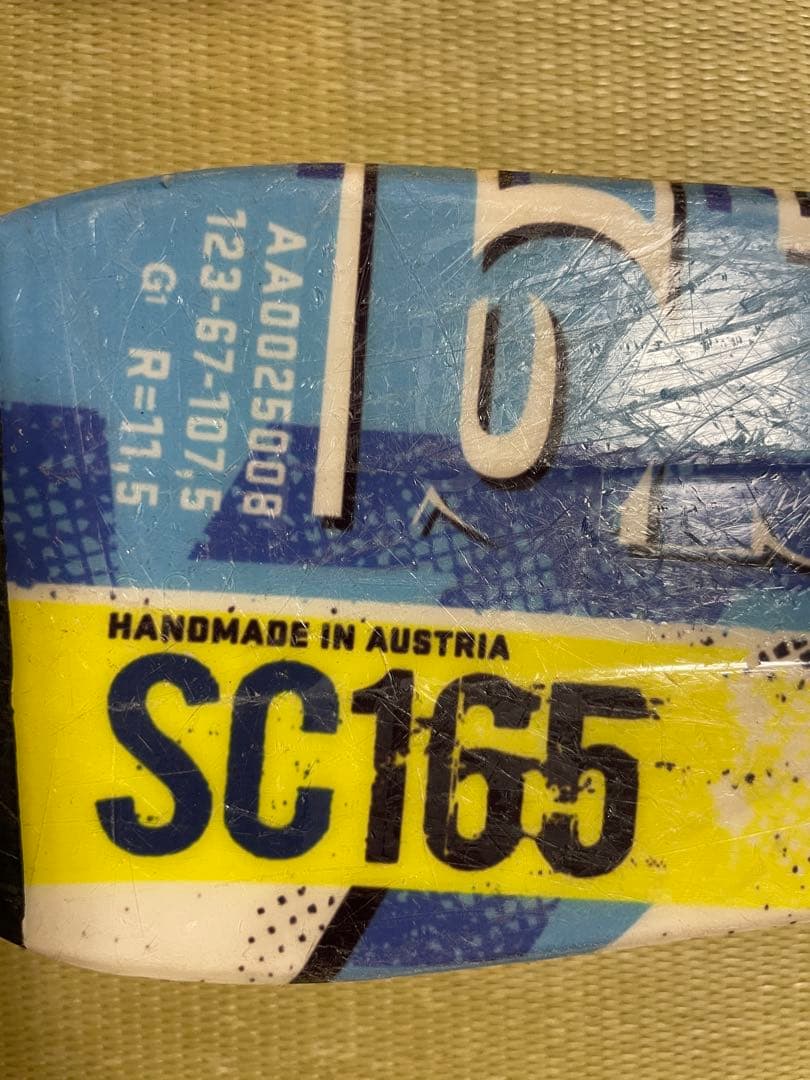 SC165 スキー バインディング付き