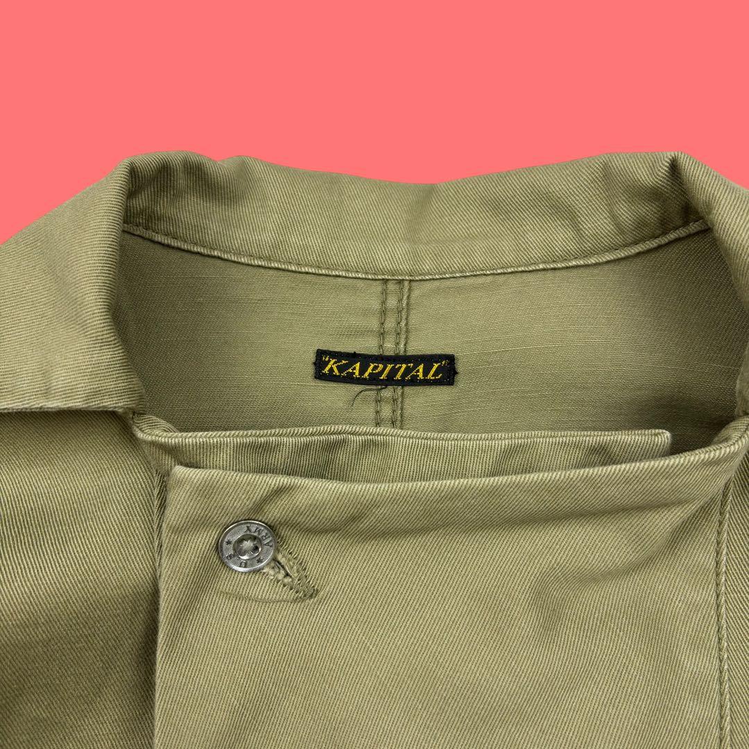 kapital スモックシャツ プルオーバーシャツ ミリタリーシャツ 1