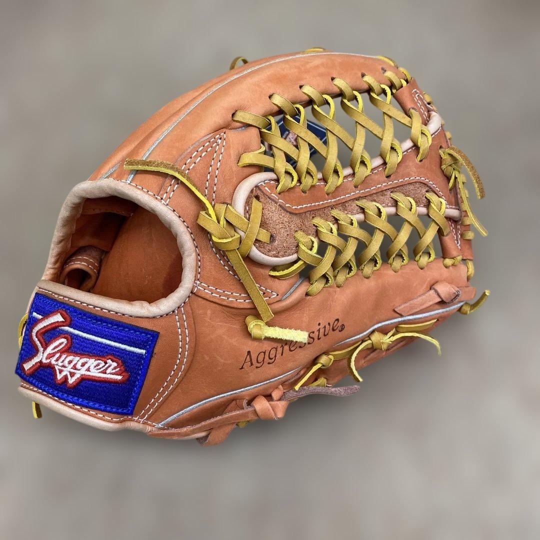 久保田スラッガー 軟式グローブ　KSN-SPY Fオレンジ　外野手用