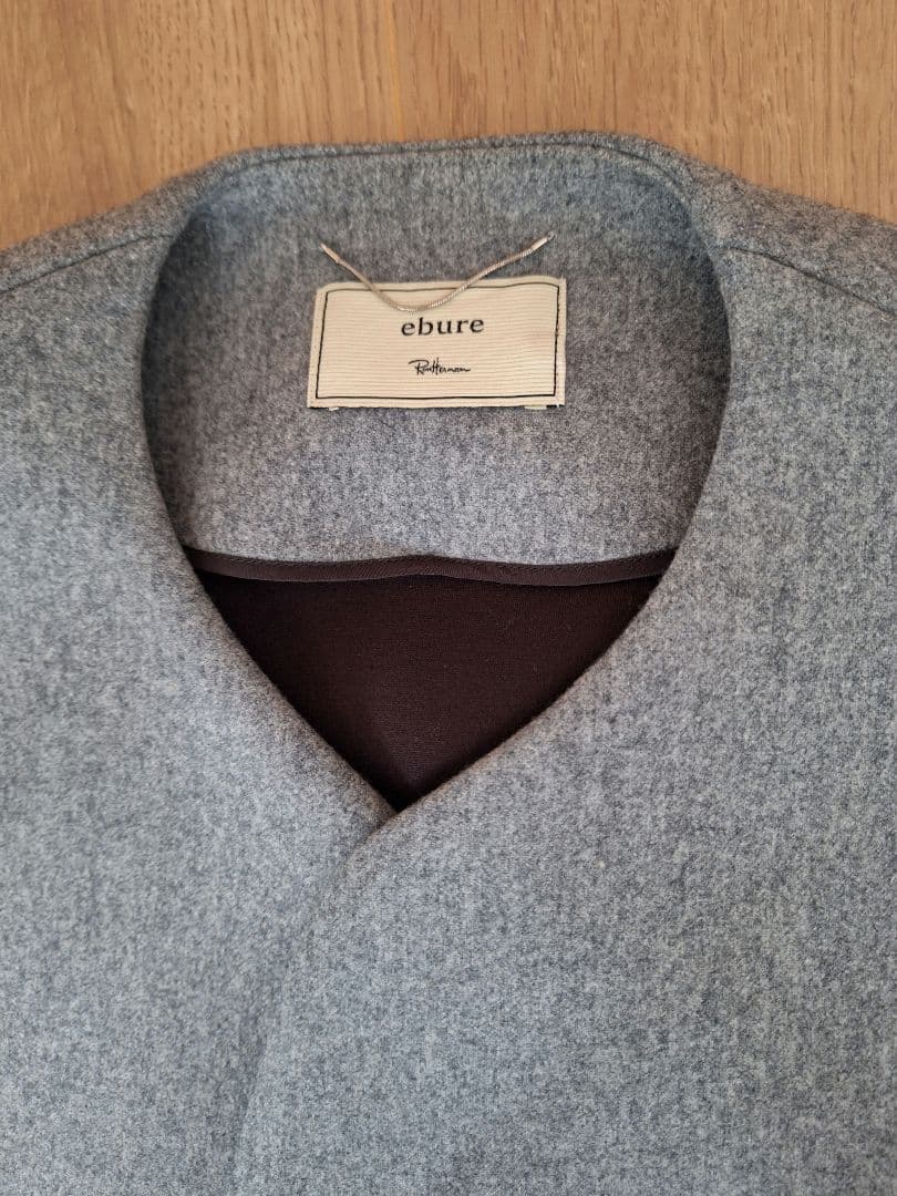 ebure エブール　ロンハーマン　ウールボンディングコート　36