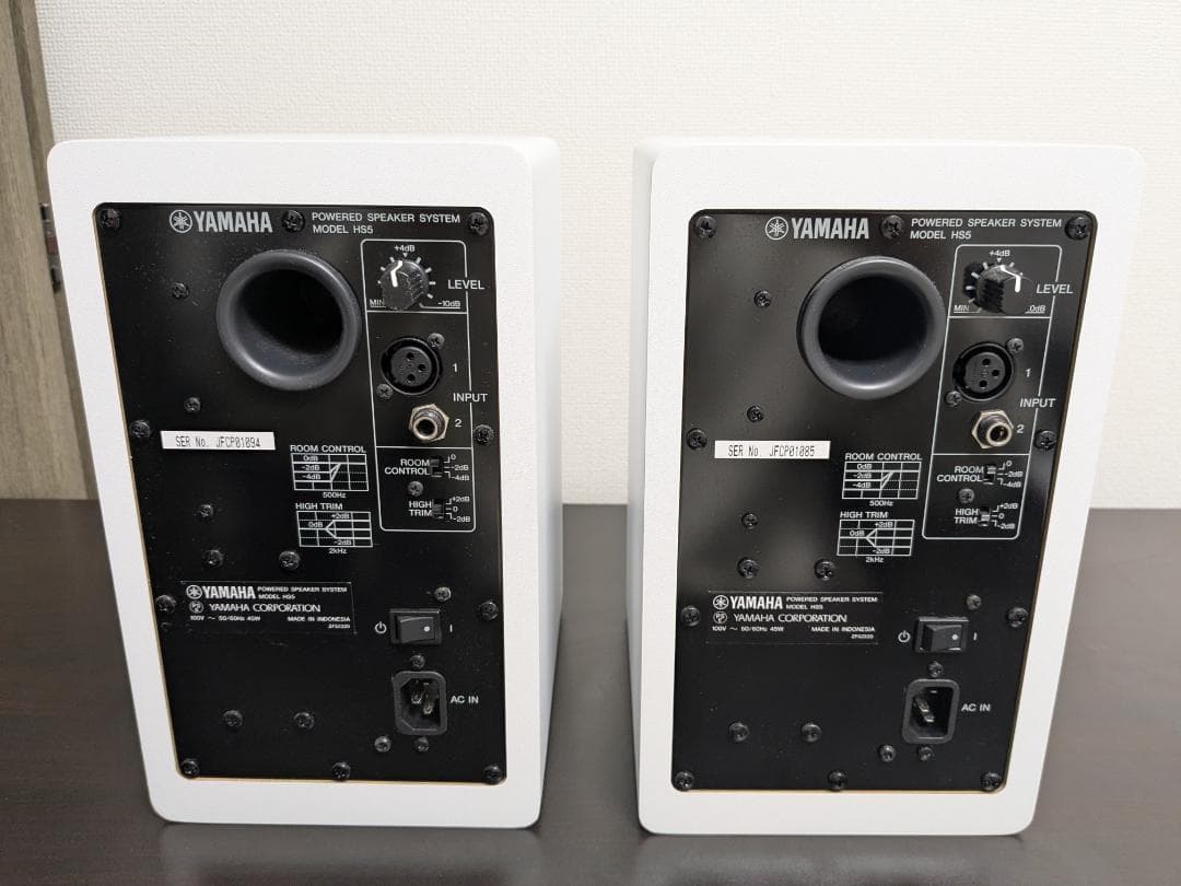YAMAHA HS5W ペア