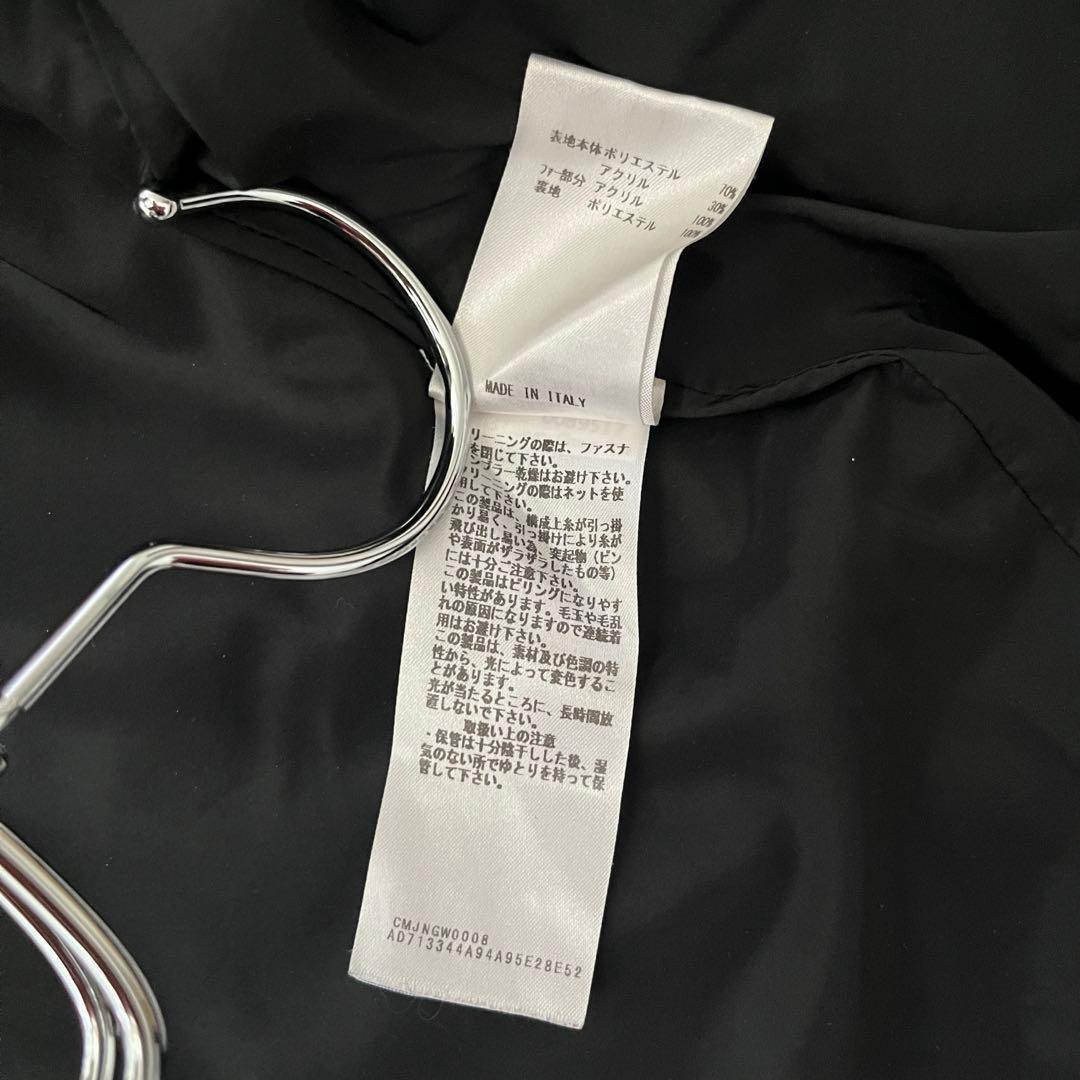 美品✨ジルサンダー 中綿 ジャケット ブルゾン フード ファー カモフラ 34