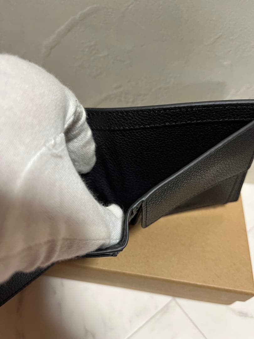 ✨️新品未使用✨️新品未使用COACH 黒 二つ折り財布