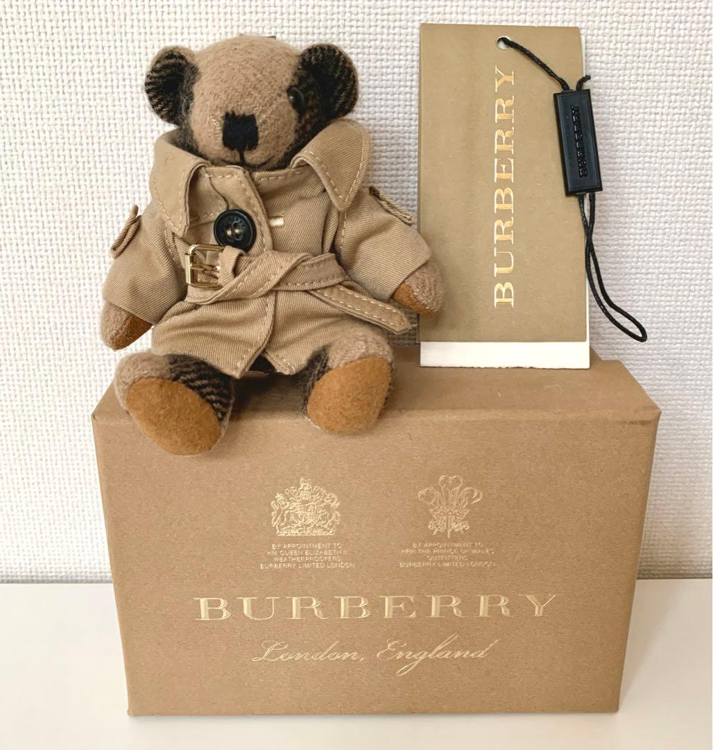BURBERRY テディベア トーマス キーホルダー キーチャーム キーリング