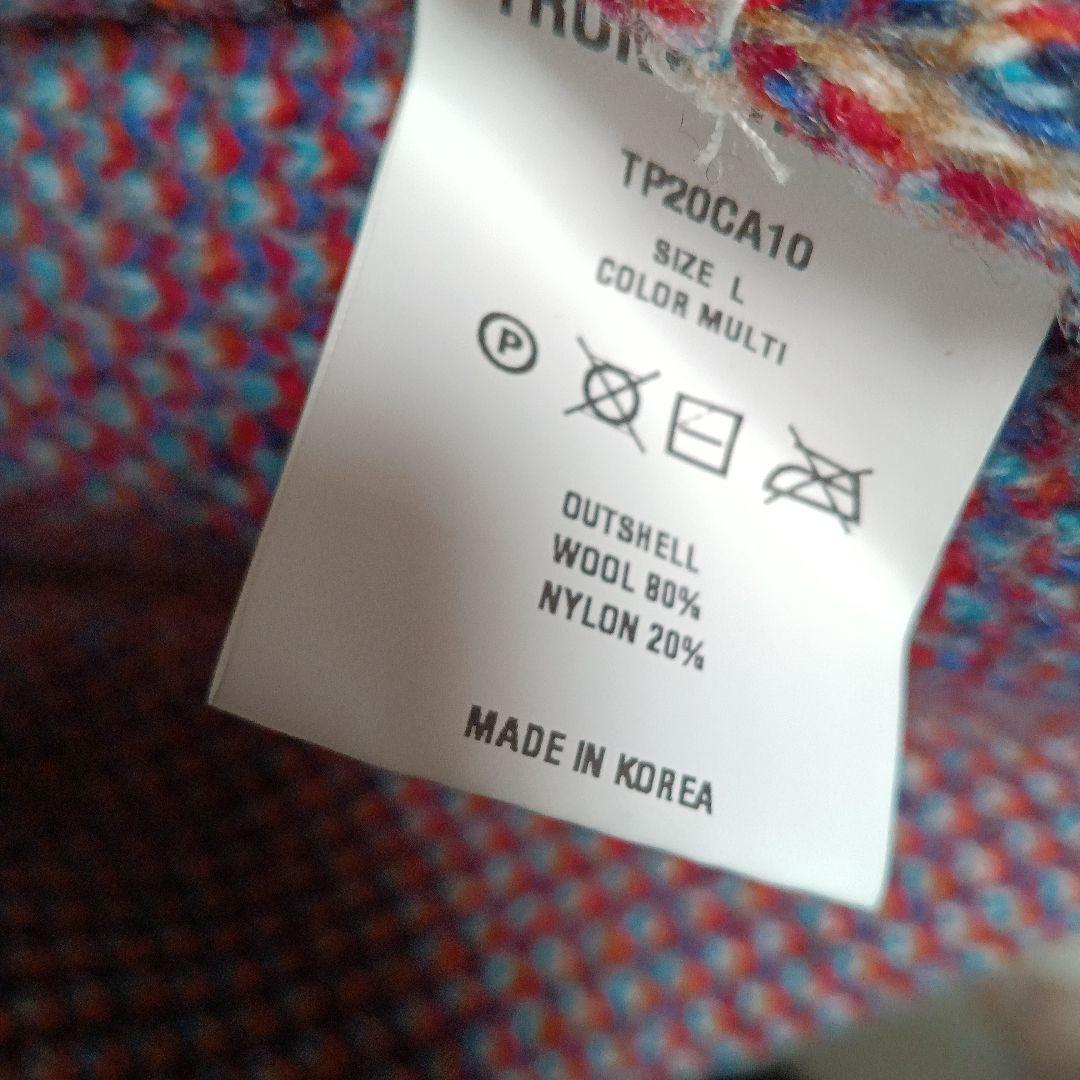 TRUNKPROJECT マルチカラーカーディガン　Lサイズ BTS テテ着用