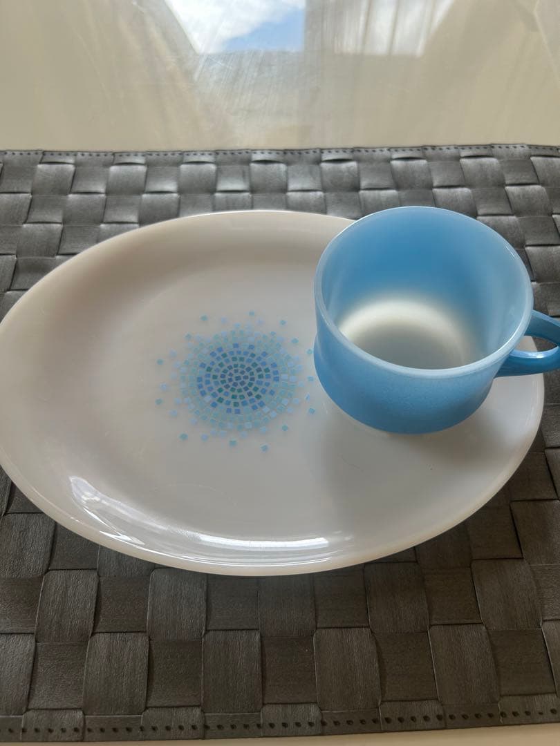 「suzunarita16」ファイヤーキング ブルーモザイクスナックセット