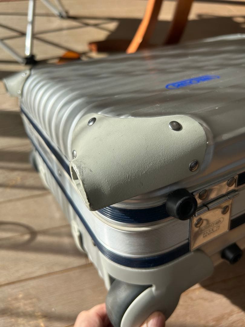 RIMOWA リモワ シルバーインテグラル35L 希少 ドイツ製 凹みなし 美品