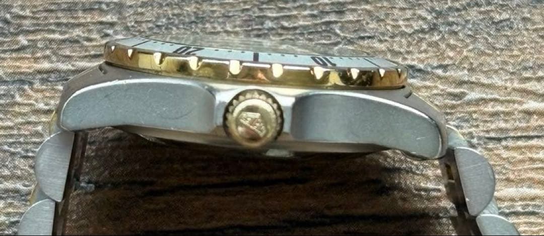 稼働 TAG HEUER 974.008 2000タグホイヤー イエロー