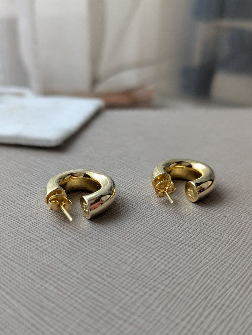 定価17600円【LAVER/ラバー】SMALL HOOP ピアス