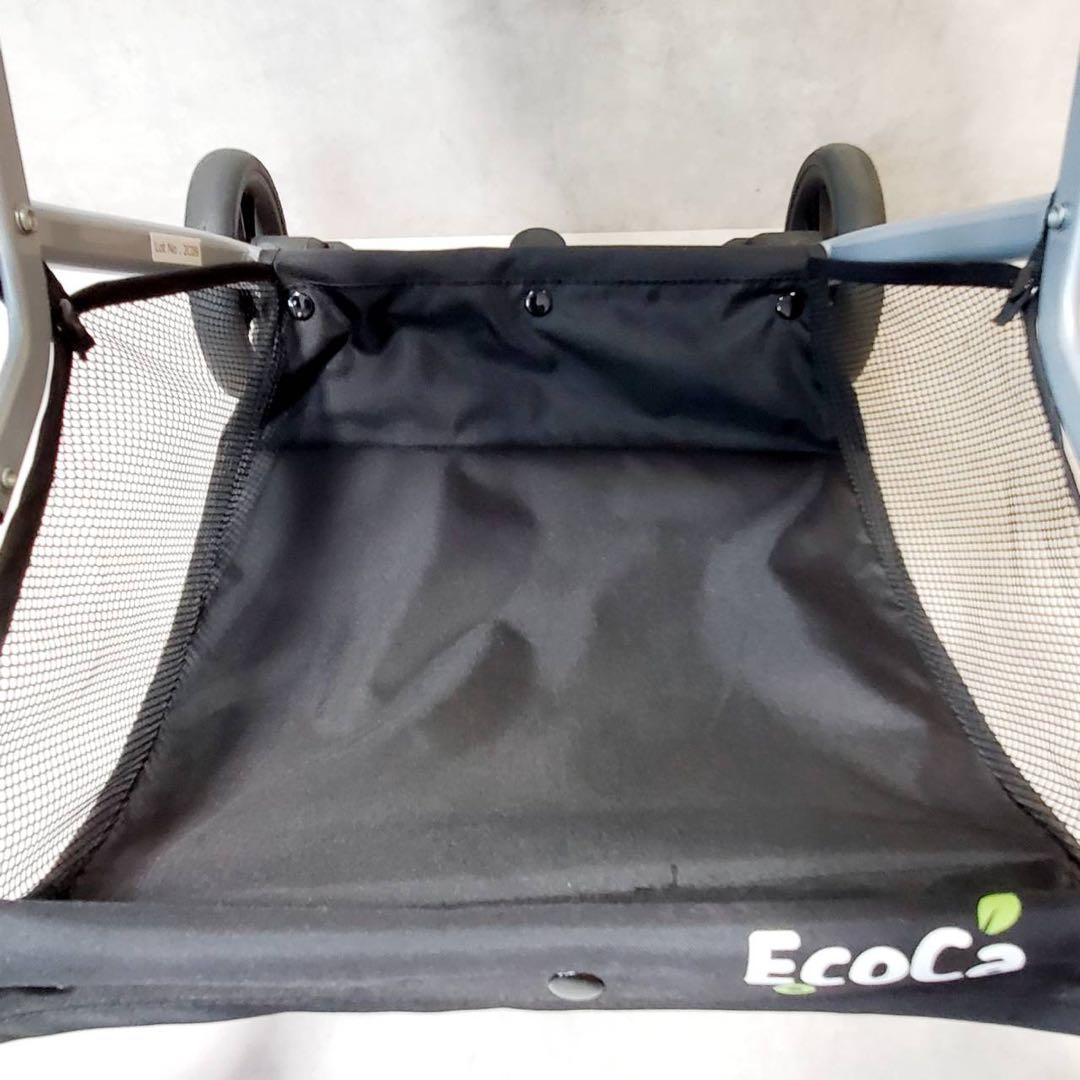 【良品】EcoCa エコカ ショッピングカート 折りたたみ 保冷バック付き