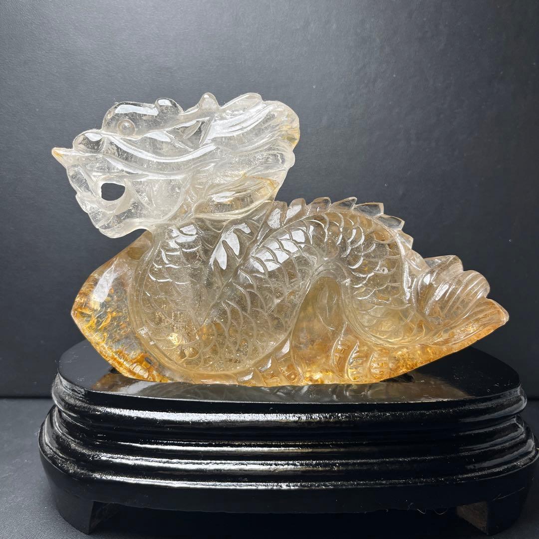 ちゅんちゅんお値下げ❣️ライモナイト　龍彫り　年末セール❣️