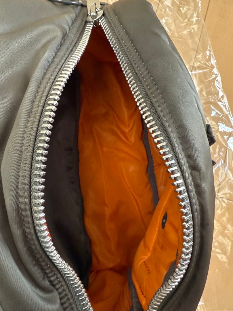 【廃盤色】吉田カバン PORTER ボディバッグ ショルダー シルバーグレー