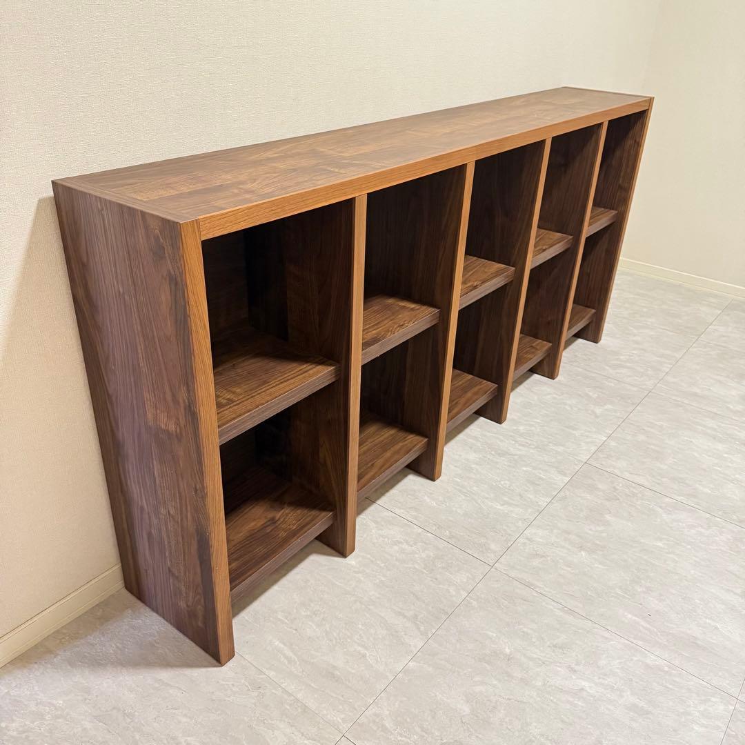 大川家具　関家具　棚　ルドルフ　シェルフ　ウォールナット　完成品　美品　日本製