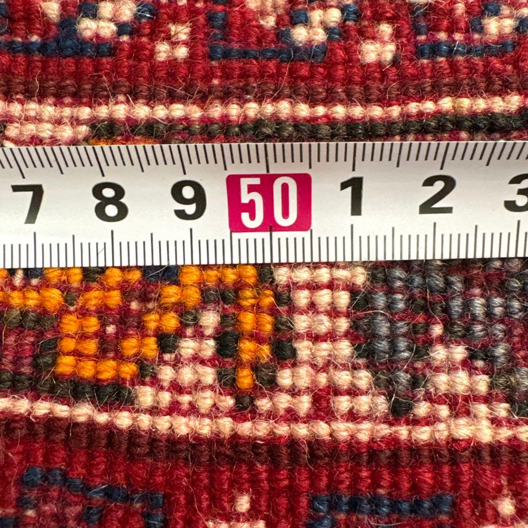 手織りペルシャ絨毯　美品　284×105 ラグカーペット シャハレババク